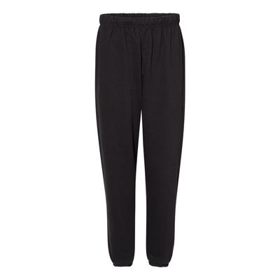 C2 Sport 5578 Fleece Elastic Bottom Pant in Black size Medium | Ringspun Cotton BG5578