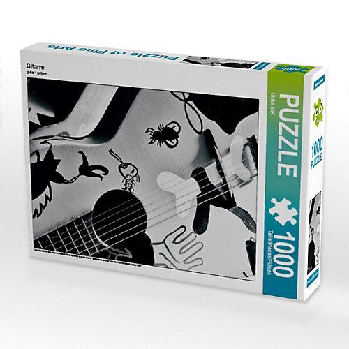 Puzzle CALVENDO Puzzle Gitarre - 1000 Teile Foto-Puzzle glückliche Stunden Kinder