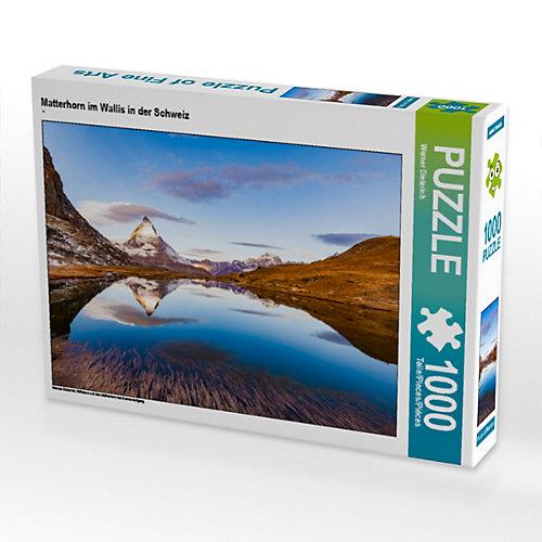 Puzzle Matterhorn im Wallis in der Schweiz Foto-Puzzle Bild von Werner Dieterich Puzzle