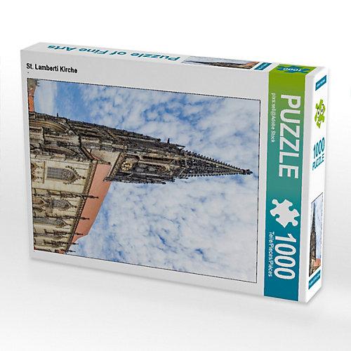 Puzzle CALVENDO Puzzle St. Lamberti Kirche - 1000 Teile Foto-Puzzle glückliche Stunden Kinder