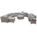 Florence 12 Piece Outdoor Wicker Patio Furniture Set 12a