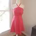 J. Crew Dresses | J. Crew Coral/Pink Halter Dress | Color: Pink | Size: 0p