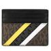Michael Kors Accessories | New Michael Kors Cooper Tall Card Case Brown / Lemon | Color: Brown/Red | Size: Os