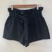 American Eagle Outfitters Shorts | American Eagle Paper Bag Shorts | Color: Black | Size: 4