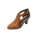 Wide Width Women's The Sage Shootie by Comfortview in Leopard (Size 11 W)