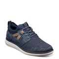 Florsheim Venture Knit Plain Toe Lace Sneaker - Mens 9.5 Navy Oxford Medium