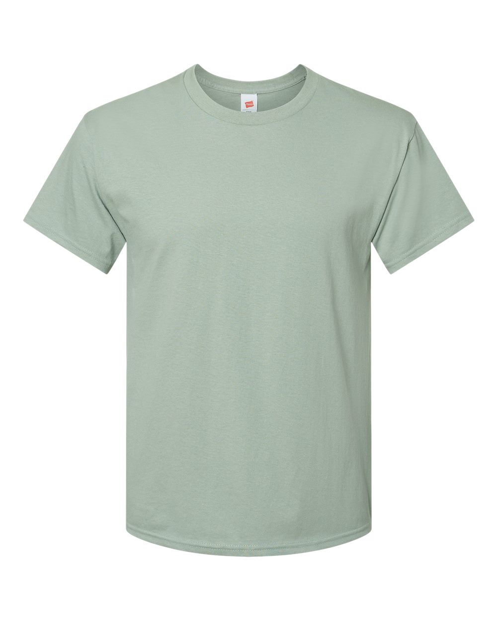 Hanes 5280 Adult Essential Short Sleeve T-Shirt in Stonewashed Green size Large | Cotton