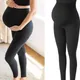 Leggings de grossesse taille haute pour femmes enceintes vêtements de maintien du ventre Slim