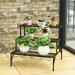 3 Tiers Metal Decorative Plant Stand - 27.5" x 24" x 24" (L x W x H)