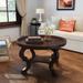 Althea Round Faux Wood Coffee Table by Christopher Knight Home