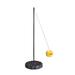 Hathaway Tetherball Set with Fillable Base - Black/Yellow