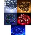 Shopping In Rete - luci addobbi albero di natale 300 led bianco freddo caldo rosso blu multicolor