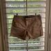 American Eagle Outfitters Shorts | American Eagle Khaki Shortie Shorts | Color: Tan | Size: 2