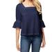 Jessica Simpson Tops | Jessica Simpson Maritime Blue Milly Junior Top | Color: Blue | Size: Xs