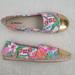 Lilly Pulitzer Shoes | Lilly Pulitzer Target Nosey Posey Espadrille 10.5 | Color: Green/Pink | Size: 10.5