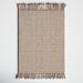 Brown/White 48 x 0.5 in Area Rug - Birch Lane™ Alastor Ivory/Tan Area Rug Jute & Sisal | 48 W x 0.5 D in | Wayfair 0BFCD342467949338E46F7A303445736