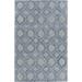 Blue 72 x 48 x 1 in Area Rug - Union Rustic Addle Geometric Handmade Tufted Cotton/Wool Area Rug Cotton/Wool | 72 H x 48 W x 1 D in | Wayfair