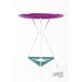 Latitude Run® Bar Outdoor Table Metal in Pink/Blue | 26 H x 20 W x 20 D in | Wayfair 5A43E2EA707B47BF873BAFDA335705BA