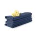 Eider & Ivory™ Granjeno Striped Microfiber Sheet Set Polyester in Blue/Navy | Full | Wayfair 50D21D76D8134CCA8620FD0ABB3C7213