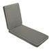 Birch Lane™ Outdoor Sunbrella Seat/Back Cushion Acrylic in Gray | 3 H x 78 D in | Wayfair C9F2533F1C394B47B71D51368FBA99DD