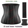 XXXS-6XL 25 acier Sophia taille formateur pour femmes Corset Cincher Body Shaper ceinture tondeuse