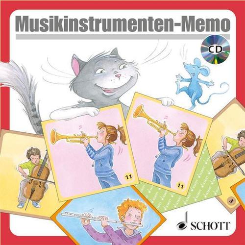 Musik Und Tanz Für Kinder - Neuausgabe - Musikinstrumenten-Memo