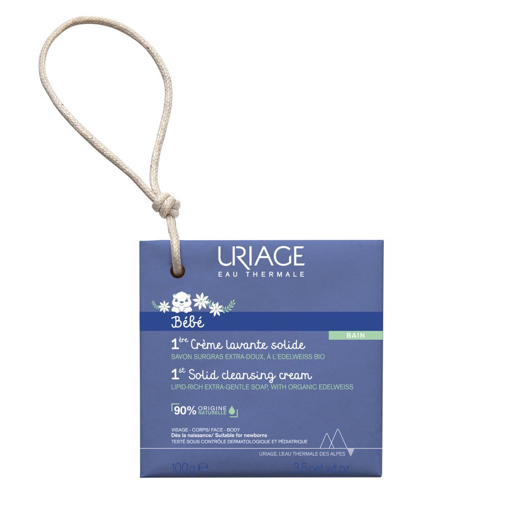 URIAGE BEBE 1a Crema Lavante, sapone solido, detergente bagno e doccia