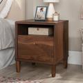 Sand & Stable™ Harrison 1 - Drawer Nightstand in Pacific Maple Wood in Brown/White | Wayfair BC654D7FA4284500BCE7C4A6FF2B8B5A