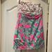 Lilly Pulitzer Dresses | Euc Lilly Pulitzer Strapless Dress Size 4 | Color: Pink | Size: 4