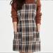 American Eagle Outfitters Dresses | Ae Plaid Dress | Color: Blue/Brown | Size: S