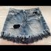 Zara Shorts | Denim Skort | Color: Blue | Size: 6