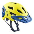 Black Crevice MTB Fahrradhelm, Yellow/Navy, S/M (54-58cm)