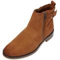 Clarks Damen Memi Lo Chelsea-Stiefel, Dunkler Tan Wildleder, 39.5 EU