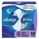 Always Infinity Feminine Pads with Wings for Women, Size 5, Extra Heavy Overnight, Unscented, 22 Count - Pack of 3 (66 Count Total)