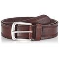 Wrangler Men's Double Embossed Belt, Brown, 85