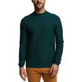 ESPRIT Men's 110ee2i318 Sweater, 385/Bottle Green, S