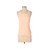 Banana Republic Factory Store Sleeveless Blouse: Pink Tops - Women's Size Small