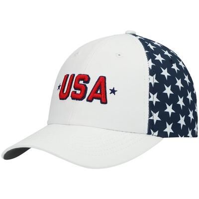 Fansedge For Men S Imperial White 21 Solheim Cup Star Print Adjustable Hat Accuweather Shop