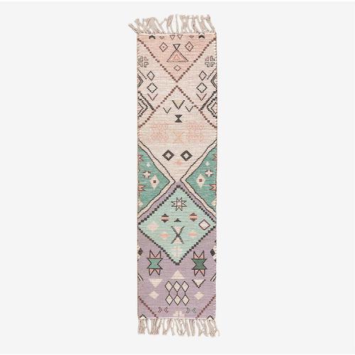 Flur Teppich aus Jute und Stoff (170x42,5 cm) Nuada Ethnic Ocean - Ethnic Ocean - Sklum