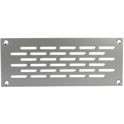 Ms Beschläge - Aluminium Lochblech 150x60mm F1 Lüftungsgitter Lochung 20x3mm silber eloxiert Image