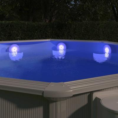 Vidaxl - Unterwasser-LED-Poollampe mit Fernbedienung Weiß