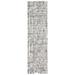 "Liora Manne Savannah Grid Indoor Rug Charcoal 24""x7'6"" - Trans Ocean SVHR8951247"