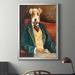 Trinx Edar Allen Paw - Picture Frame Print on Canvas Canvas, Solid Wood in Brown/Green | 24.5 H x 18.5 W x 1.5 D in | Wayfair