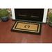 Birch Lane™ Classic Outdoor Door Mat Coir | Rectangle 1'6" x 2'6" | Wayfair JCNECM CML41Y