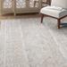 White 96 x 0.33 in Area Rug - Sand & Stable™ Camberley Geometric Tan Area Rug, Polypropylene | 96 W x 0.33 D in | Wayfair