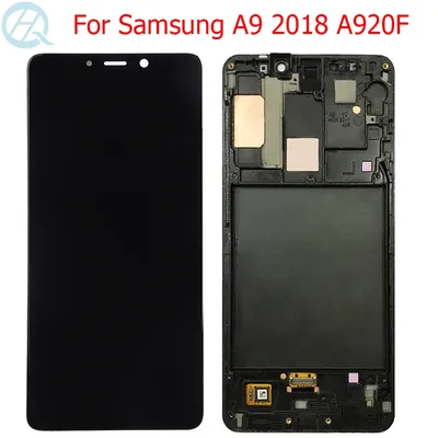 A920F LCD Pour Samsung A9 2018 Affichage Avec Cadre 6.3 "Pour Samsung A9S A9 Étoile SM-A920F/DS LCD