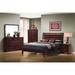Jamison Rich Merlot 5-piece Bedroom Set