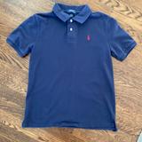 Polo By Ralph Lauren Shirts & Tops | Boy’s Short Sleeve Polo Shirt Size L- 14/16 | Color: Blue | Size: Lb