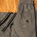 Adidas Pants & Jumpsuits | Adidas Gray With Black Stripes Climawarm Pants S | Color: Black/Gray | Size: S