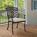 Zika Contemporary Black Patio Arm Chairs (Set of 2) by Furniture of America - Set of 2